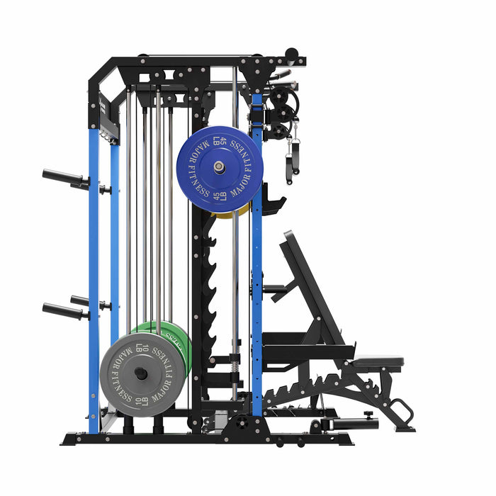 Major Fitness All-In-One Home Gym Smith Machine Package Spirit B52