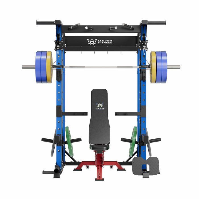 Major Fitness All-In-One Home Gym Smith Machine Package Spirit B52