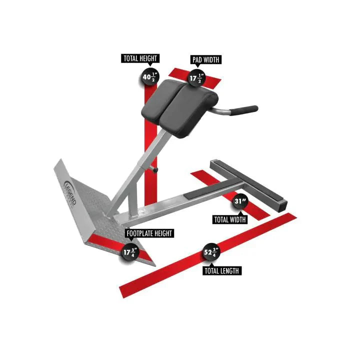 Legend Fitness 45-Degree Hyper Extension Bench