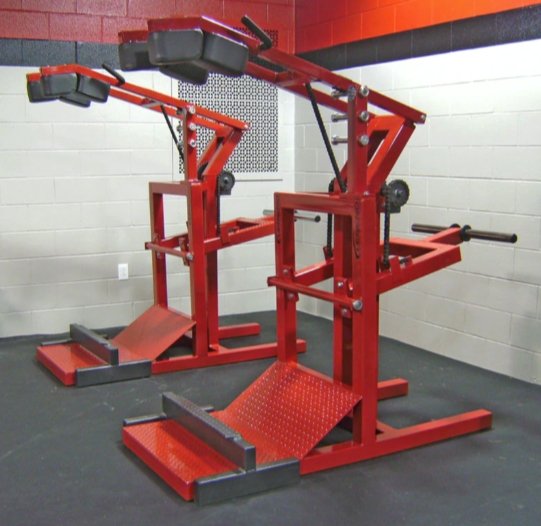 Legend Fitness Squat Machine w/ Calf Blaster