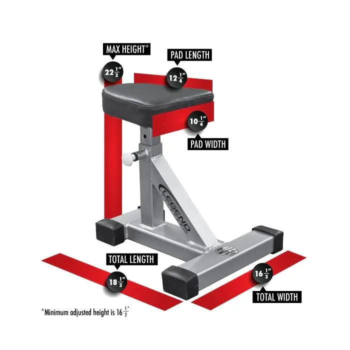 Legend Fitness Squat Stool Box Squat