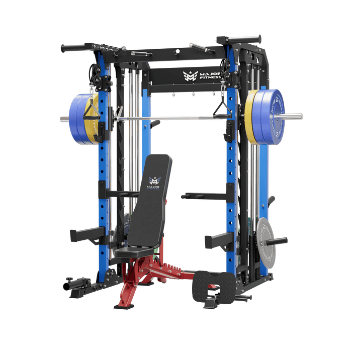 Major Fitness All-In-One Home Gym Smith Machine Package Spirit B52