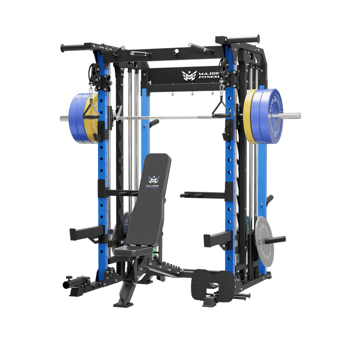 Major Fitness All-In-One Home Gym Smith Machine Package Spirit B52