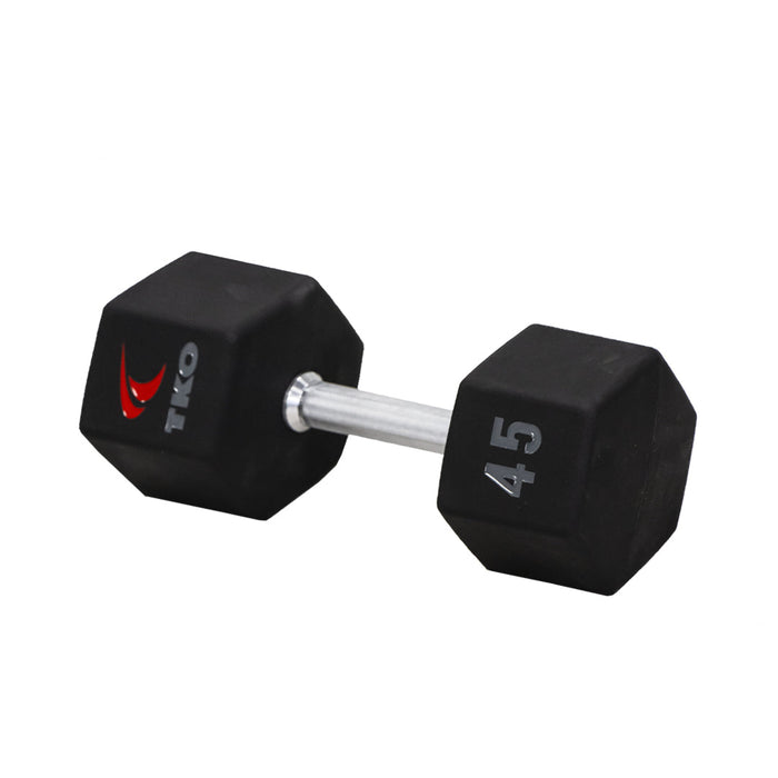 TKO Tri Grip® Urethane Hex Dumbbell