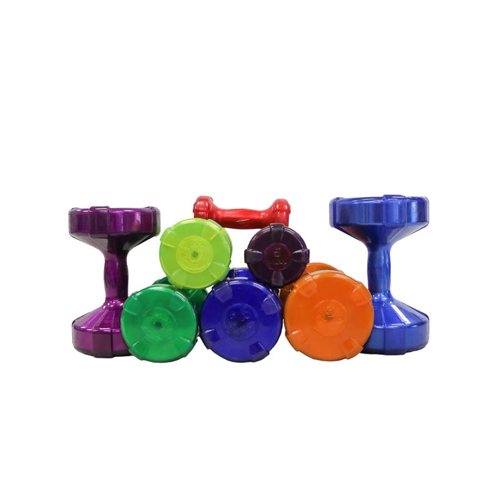 TKO Gummi Bell Urethane Aerobic Dumbbells