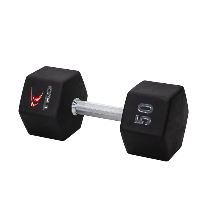 TKO Tri Grip® Urethane Hex Dumbbell