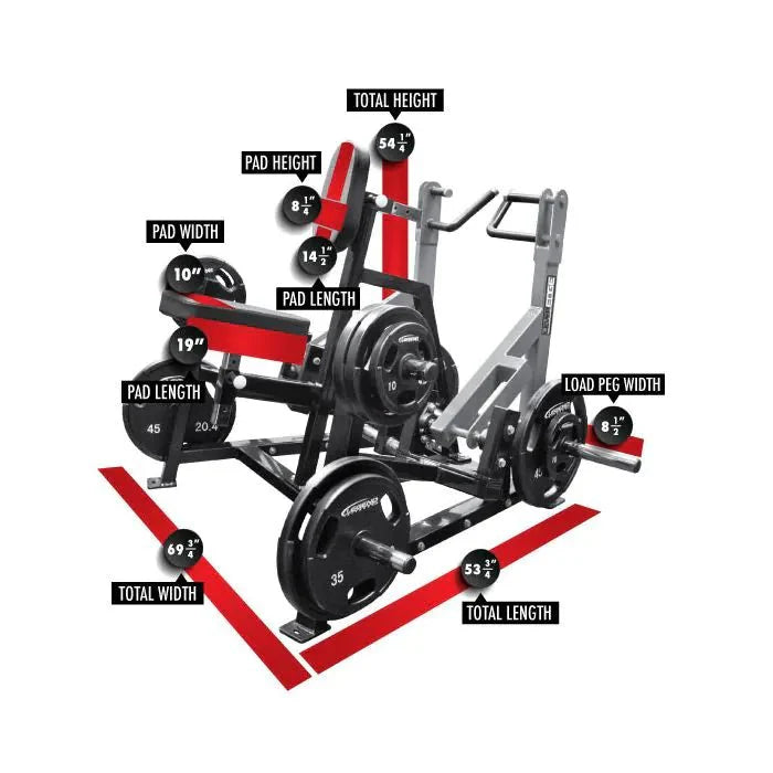 Legend Fitness LeverEDGE Unilateral Diverging Seated Vertical Row