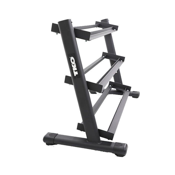 TKO 3-Tier Rail Dumbbell Rack