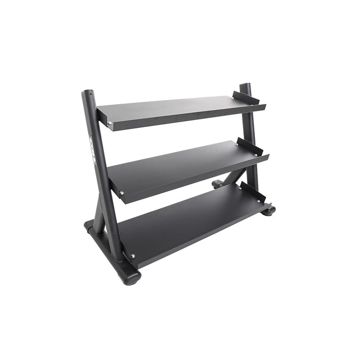 TKO 3-Tier Shelf Dumbbell Rack