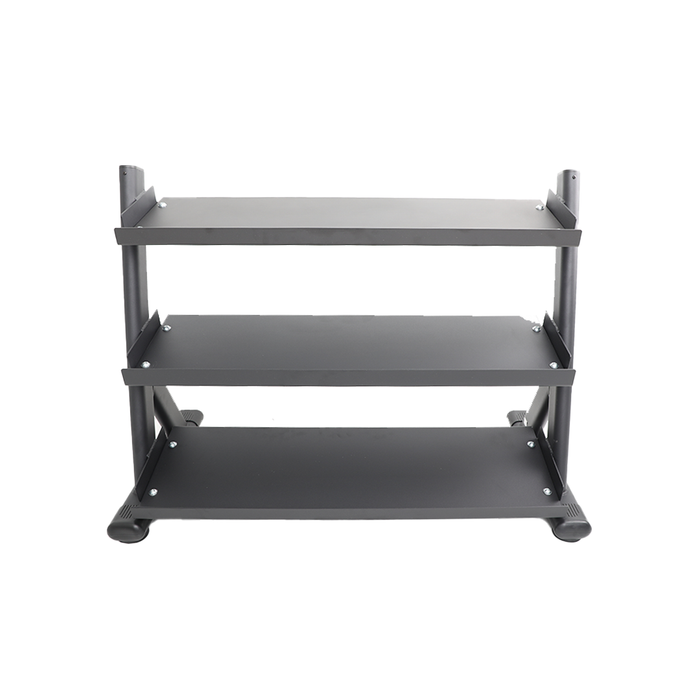 TKO 3-Tier Shelf Dumbbell Rack