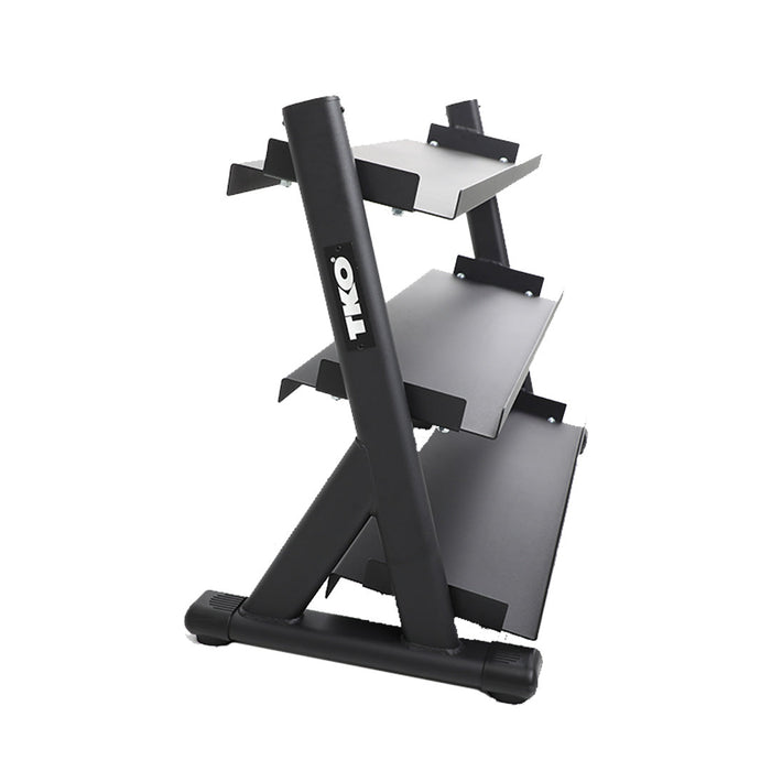 TKO 3-Tier Shelf Dumbbell Rack