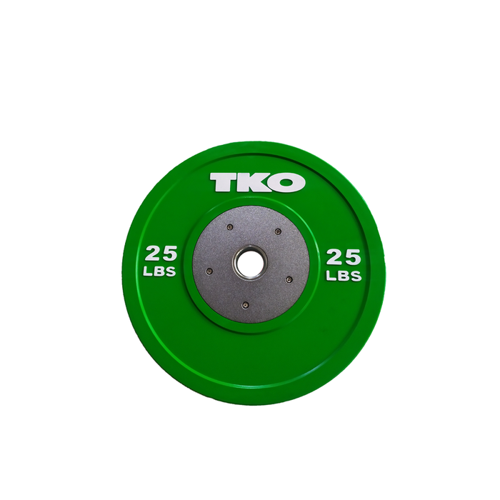 TKO Color Competition Rubber Bumper Plates