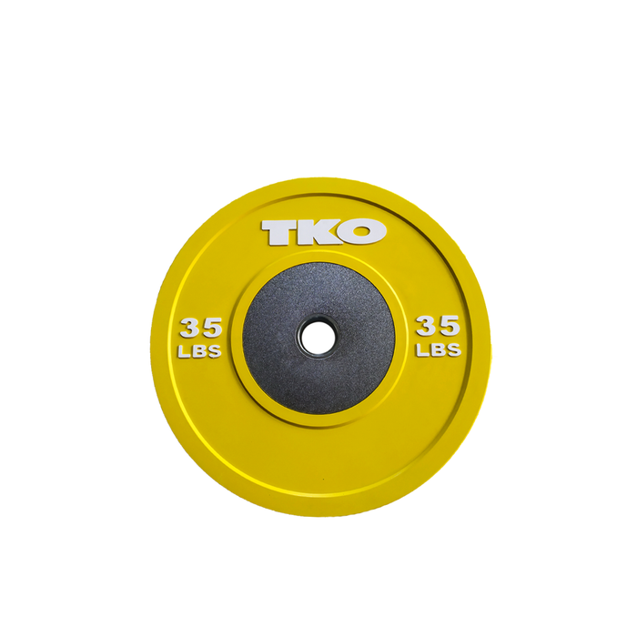 TKO Color Competition Rubber Bumper Plates