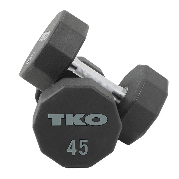 TKO Ten Sided Urethane Dumbbell