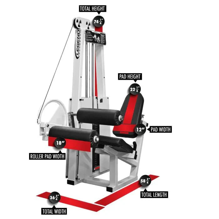 Legend Fitness Seated Leg Curl