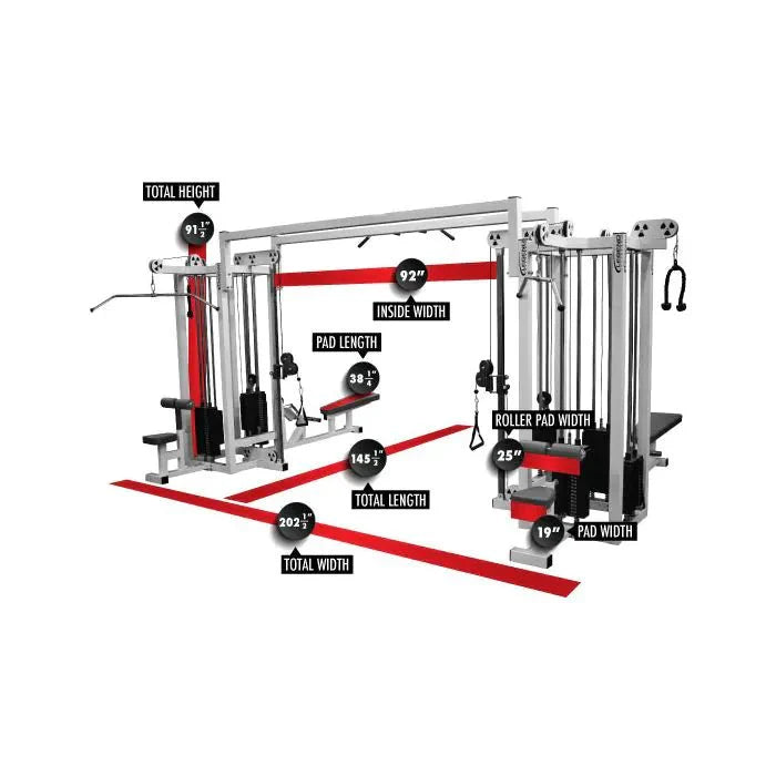 Legend Fitness8 Stack Jungle Gym Machine