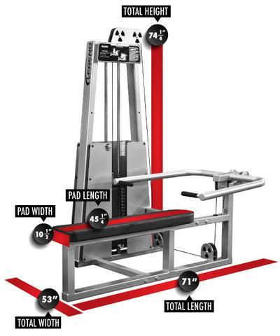 Legend Fitness Lying Chest Press