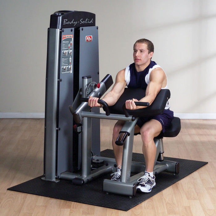 Body-Solid ProDual Biceps Triceps Machine with Weight Stack DBTCSF