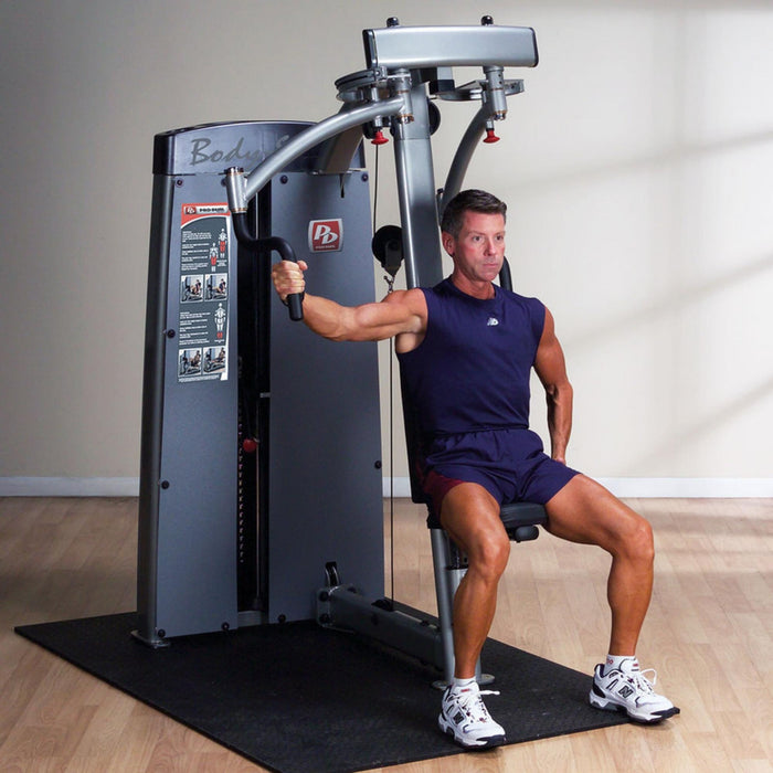 Body-Solid ProDual Pec Rear Delt Machine with Weight 210lb Stack DPECSF