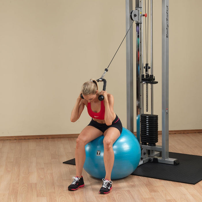 Body-Solid Pro ClubLine Cable Crossover by Body-Solid with Dual Stacks SCC1200G