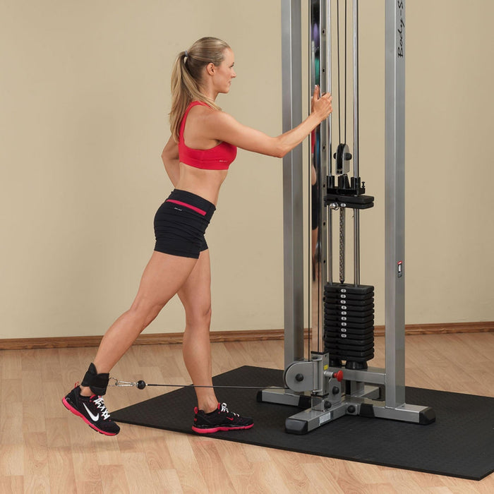 Body-Solid Pro ClubLine Cable Crossover by Body-Solid with Dual Stacks SCC1200G