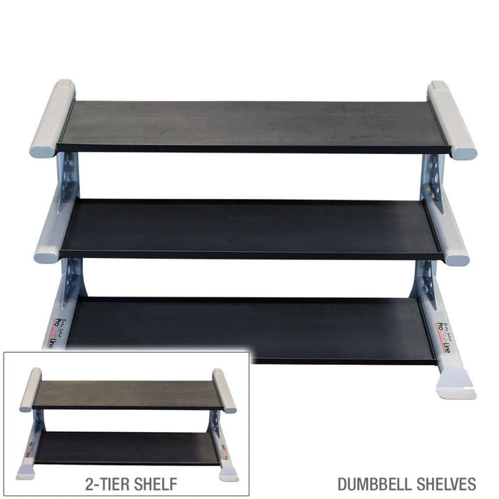 Body-Solid Pro ClubLine Modular Storage Rack with Dumbbell Tiers SDKR500DB