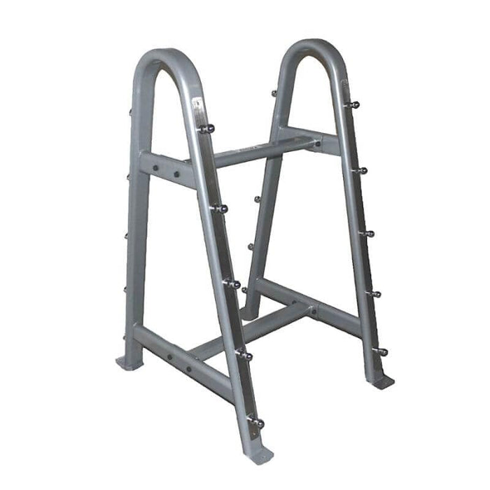 Troy 12-Sided Urethane Straight Barbell Set with Rack