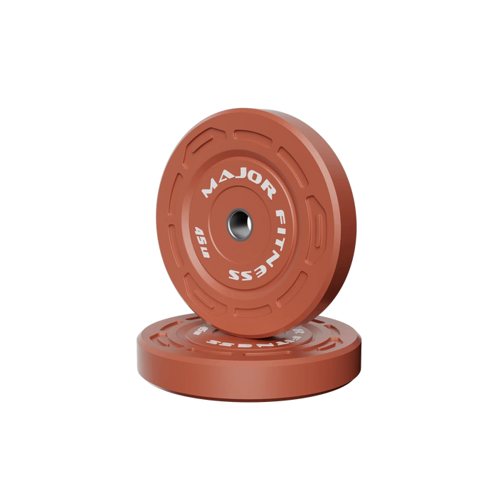 Major Fitness Low Bounce Bumper Plates Olympic Weight Plates Set