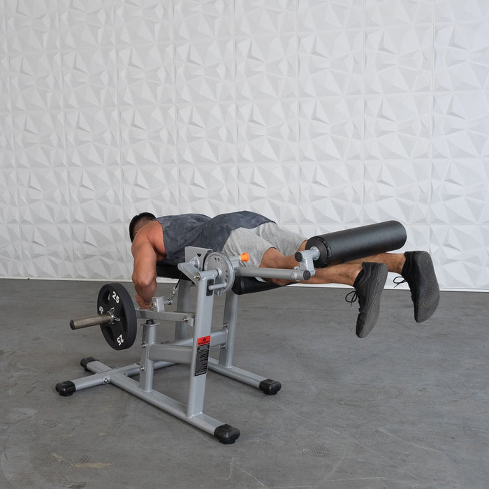 Muscle D Fitness - Excel Base Adjustable Pin Selectorized Leg Extension / Leg Curl Combo Machine