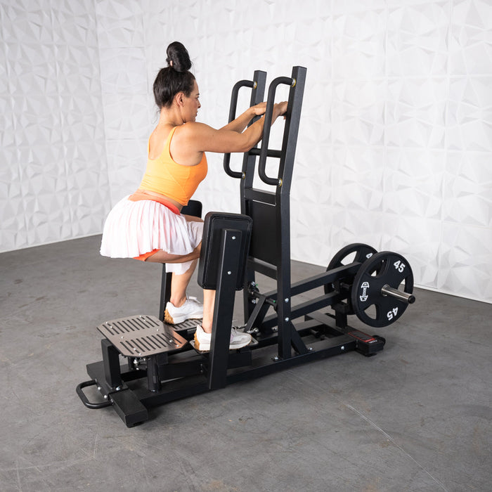 Muscle D Fitness - Excel Standing Hip Abductor - Plate Load Glute Abductor - Band Compatable