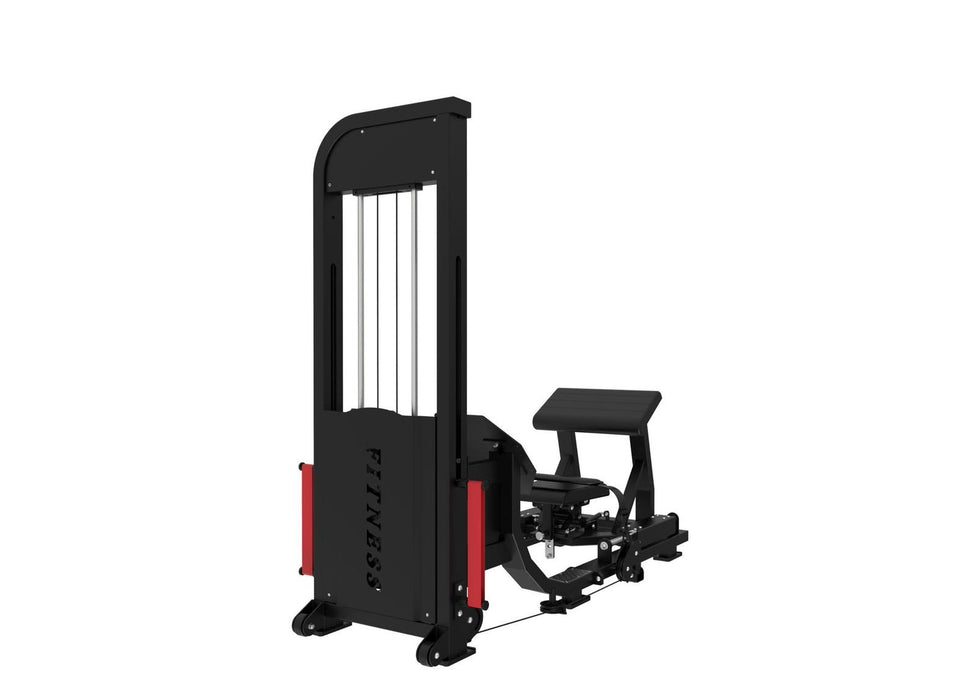 Muscle D Fitness - Excel Selectorized Hip Thrust Glute - Selectorized Glute Drive - Band Compatable