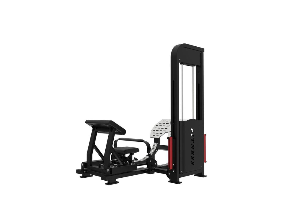 Muscle D Fitness - Excel Selectorized Hip Thrust Glute - Selectorized Glute Drive - Band Compatable