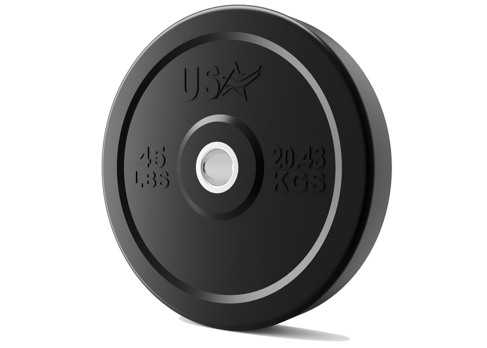 USA Solid Rubber Bumper Plate