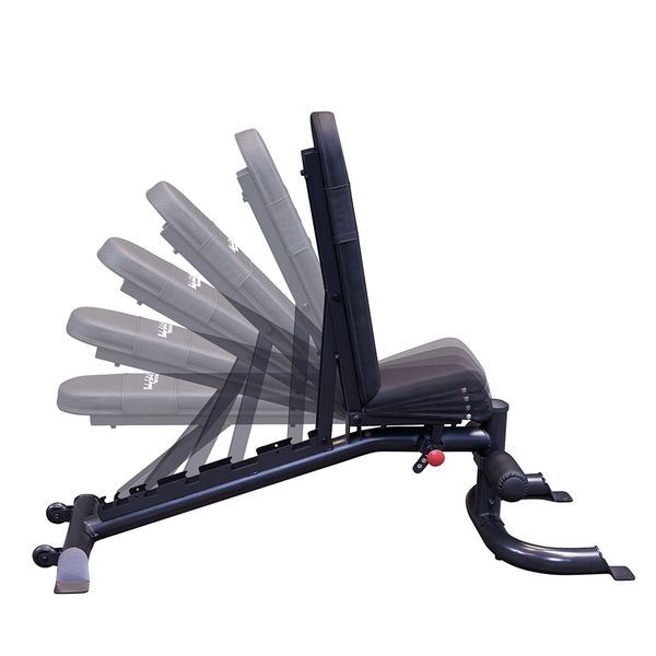 Body-Solid Leverage Flat Incline Decline Bench GFID100B