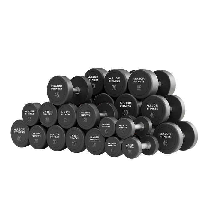 Major Fitness Urethane Dumbbells