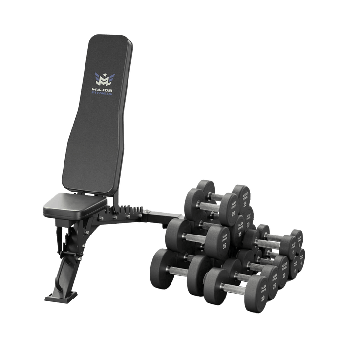 Major Fitness Adjustable Bench | 1300Lbs Capacity Weight Bench PLT01