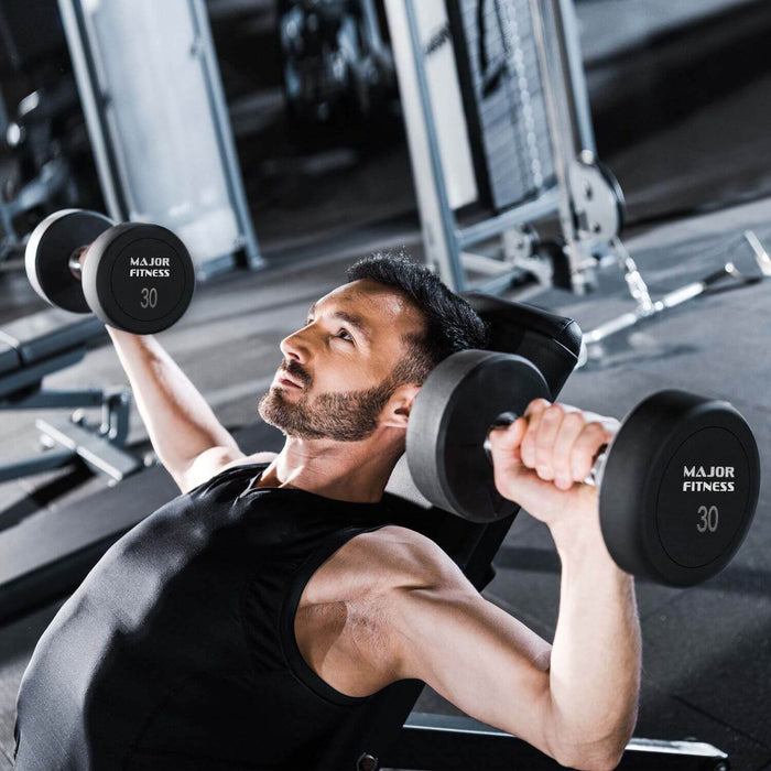 Major Fitness Urethane Dumbbells