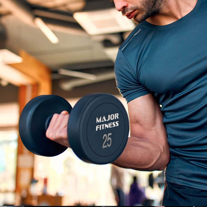 Major Fitness Urethane Dumbbells