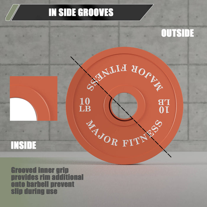 Major Fitness Change Plates 1.25LB-10LB Set