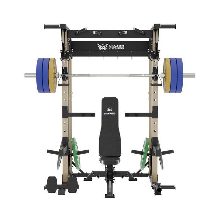 Major Fitness All-In-One Home Gym Power Rack Package F22