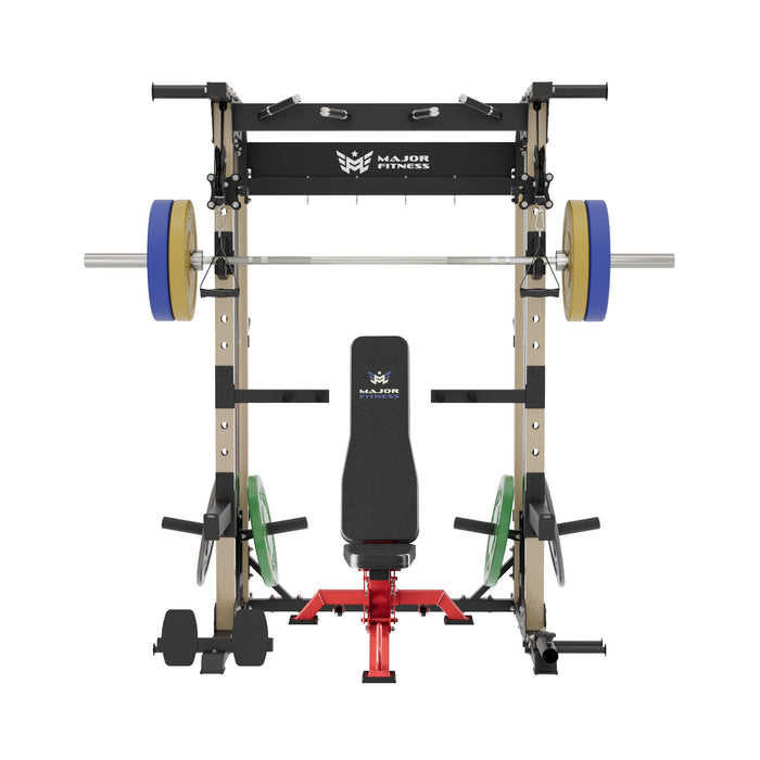 Major Fitness All-In-One Home Gym Power Rack Package F22