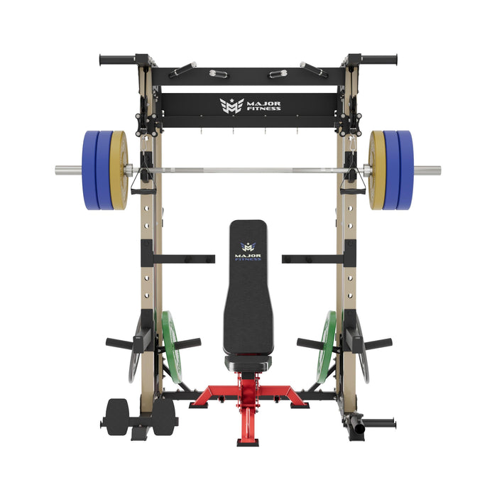 Major Fitness All-In-One Home Gym Power Rack Package F22