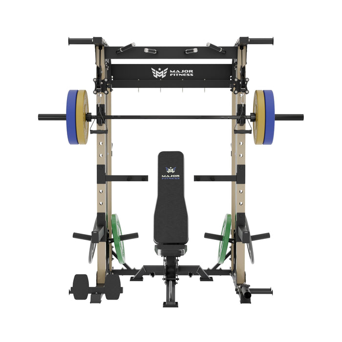 Major Fitness All-In-One Home Gym Power Rack Package F22