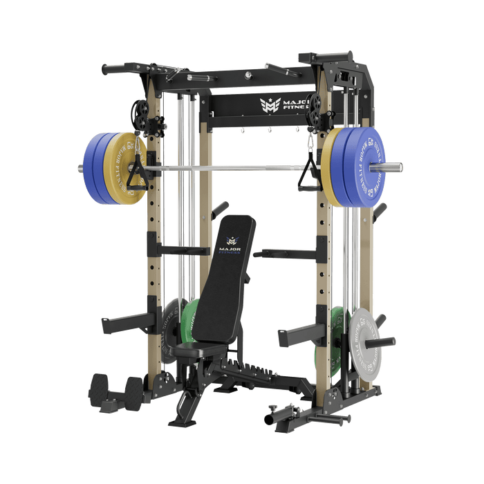 Major Fitness All-In-One Home Gym Power Rack Package F22