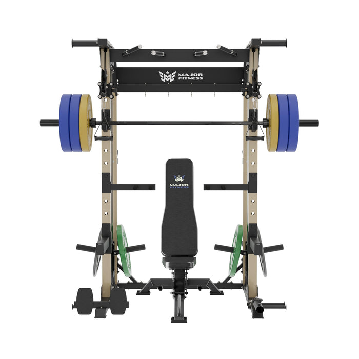 Major Fitness All-In-One Home Gym Power Rack Package F22