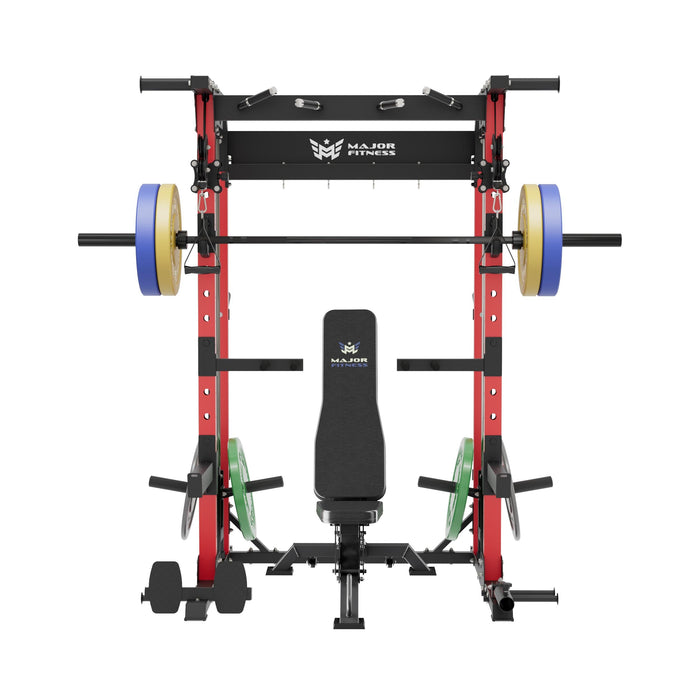 Major Fitness All-In-One Home Gym Power Rack Package F22