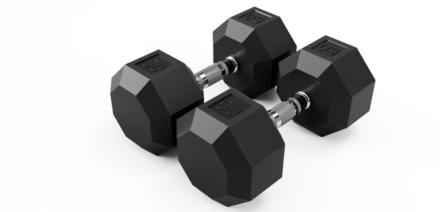 VTX 8-Sided Rubber Dumbbell