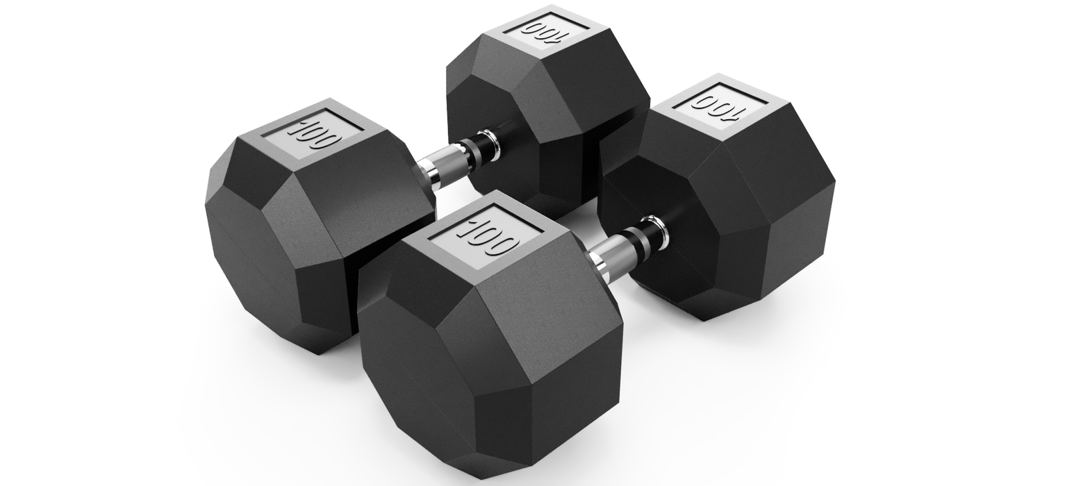 VTX 8-Sided Rubber Dumbbell