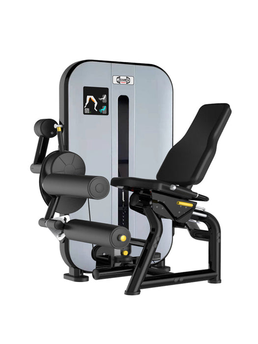 Vogue Seated Leg Curl - Muscle D Fitness - Adjustable Seated Pin Selectorized Leg Curl