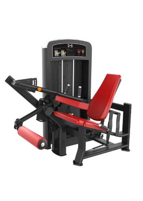 Muscle D Fitness - Elite Selectorized Seated Leg Curl - Commercial Adjustable Seated Pin Selectorized Leg Curl